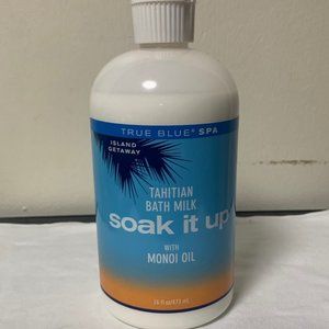 Tahitian Bath Milk With Monoi Oil. 16oz True Blue Spa